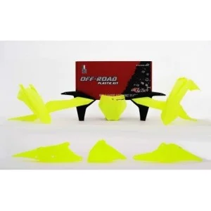 Kit plastiche Racetech KTM SX/SXF 19- giallo fluo R-KITKTM-GF0-599