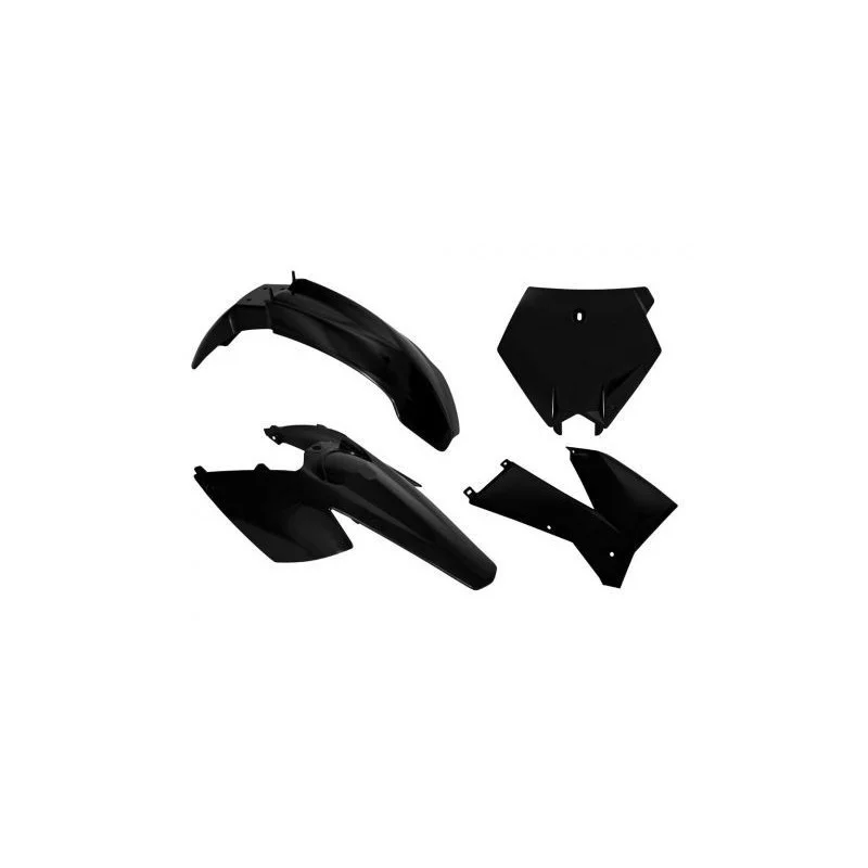 Body Kit Rtech KTM EXC-EXCF 05-07 black R-KITKTM-NR0-504 Rtech Plastic Kits