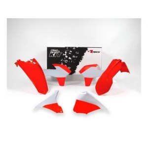 Kit plastiche Racetech KTM EXC-EXCF 14-16 arancione fluo R-KITKTM-AN0-415