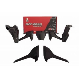 Kit plastiche Racetech Husqvarna- TC 65 17- nero R-KITHSQ-NR0-565