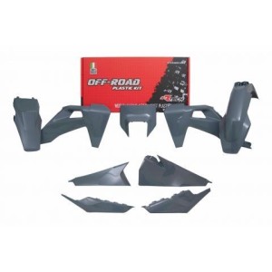Kit plastiche Racetech Husqvarna- TE/FE 20- grigio R-KITHSQ-GR0-520