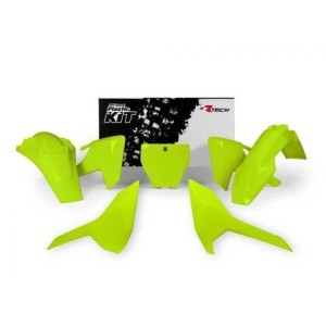 Kit plastiche Racetech Husqvarna- TC/FC 16-18 giallo fluo R-KITHSQ-GF0-516 Racetech Kits plastique