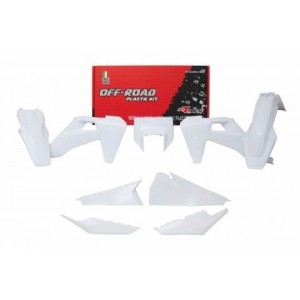 Kit plastiche Racetech Husqvarna- TE/FE 20- bianco R-KITHSQ-BN0-520 Racetech Plastik kit