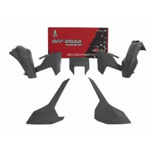 Kit plastiche Racetech Husqvarna- TE/FE 17-19 grigio R-KITHSQ-GR0-517