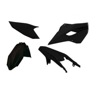 Kit plastiche Racetech Husqvarna- TE/FE 15-16 nero R-KITHSQ-NR0-411