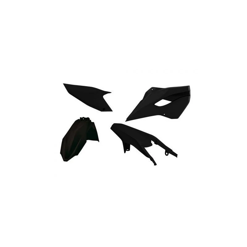 Kit plastiche Racetech Husqvarna- TE/FE 15-16 nero R-KITHSQ-NR0-411