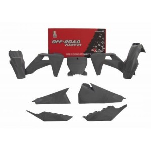 Kit plastiche Racetech Husqvarna- TC/FC 19- grigio R-KITHSQ-GR0-599