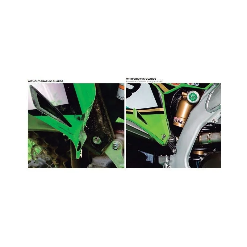 Side panel graphics protection Polisport- KTM SX/SXF 19-, EXC/EXCF 20- 8483500001 Polisport Separate plastic parts