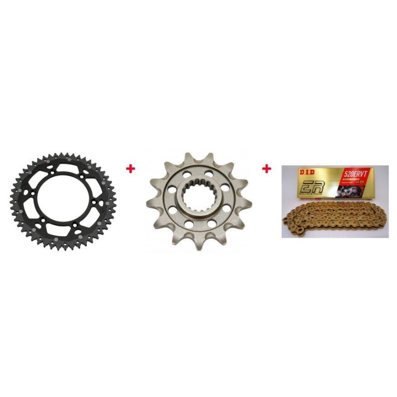 Kit trasmissione enduro con catena oring DID- Ktm/Husqvarna KITTRAENDKT