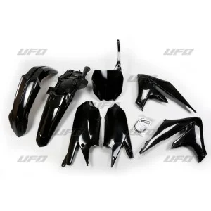 Plastic kit motocross Ufo YZF 450 18- YZF 250 19- black YAKIT321001 Ufo Plastic Kits