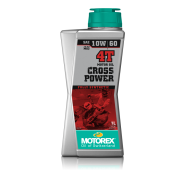 Engine Oil Motorex Cross power 4T SAE 10w60 308242 Motorex  Motocross Engine Oil