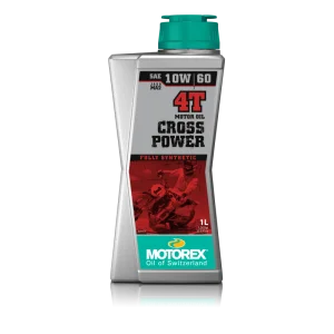 Engine Oil Motorex Cross power 4T SAE 10w60 0218F Motorex Huile moteur MX