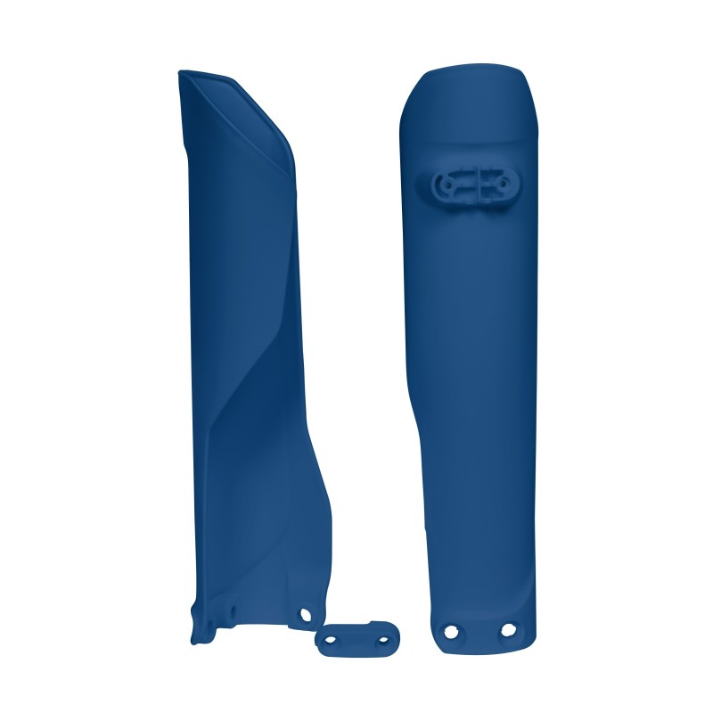 Fork protectors - SX/TC/SXF/FC 15- EXC/TE/EXCF/FE 16- color blue R-PSHSQBLH016 Rtech Separate plastic parts