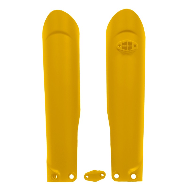Fork protectors - SX 85 18- TC 85 18- color giallo hsq R-PSKTMGQ0185 Rtech Separate plastic parts