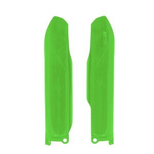 Fork protectors - Kawasaki KXF 250 17- KXF 450 16- color green neon R-PSKXFVF0016 Rtech Separate plastic parts