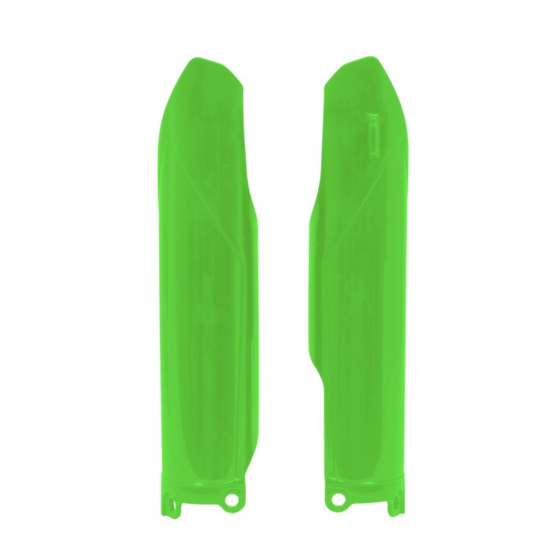 Fork protectors - Kawasaki KXF 250 17- KXF 450 16- color green neon R-PSKXFVF0016 Rtech Separate plastic parts