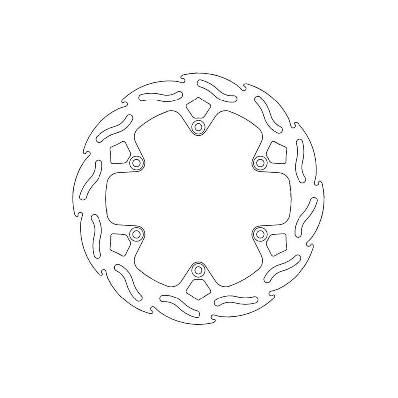 Rear brake disc MotoMaster 220mm | Ktm-Husqvarna-GasGas