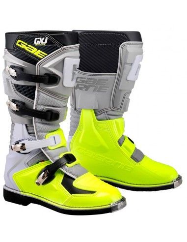 Boots Gaerne GX-J grey/flo yellow 2169-009 Gaerne Kids Motocross Boots