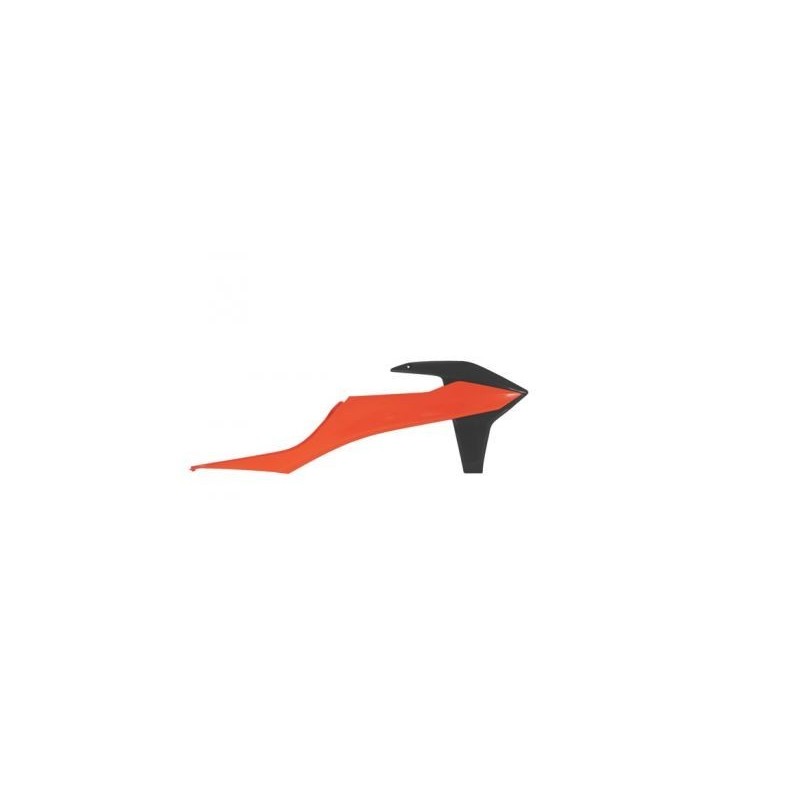 Radiator Shrouds Rtech -Ktm SX/SXF 19- EXC/EXCF 20- orange-black