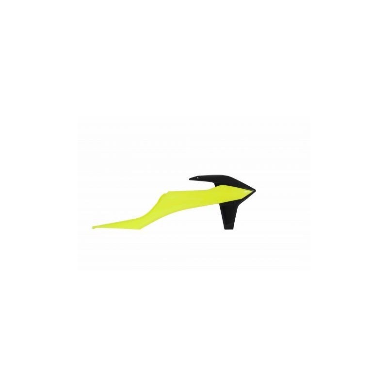 Einlass-Kühlerschutz Rtech -Ktm SX/SXF 19- EXC/EXCF 20- giallo fluo-schwarz