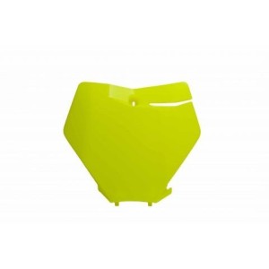 Front Number Plate Ktm SX/SXF 19- Fluo yellow