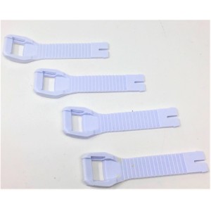 Lacci ricambio Gaerne GX1/SG-J lunghezza corta colore bianco