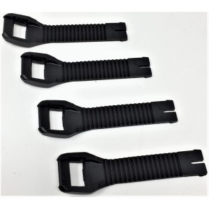 Lacci ricambio Gaerne GX1/SG-J lunghezza corta colore nero