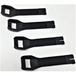 Lacci ricambio Gaerne GX1/SG-J lunghezza corta colore nero