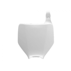 Plaque Numéro Avantale Kawasaki KX 03-08 blanc