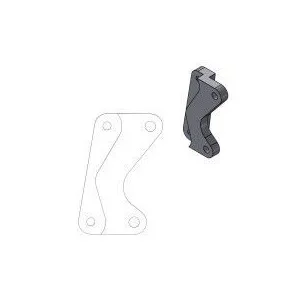 RELOCATION BRACKET BRAKE CALI für SM STREET 320MM Yamaha