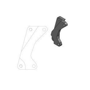 Distanziale per pinza assiale e disco motard 320mm Kawasaki KX-KXF - Suzuki RM/RMZ/DRZ