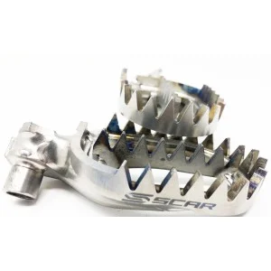 Titanium Repose-pieds Scar Yamaha