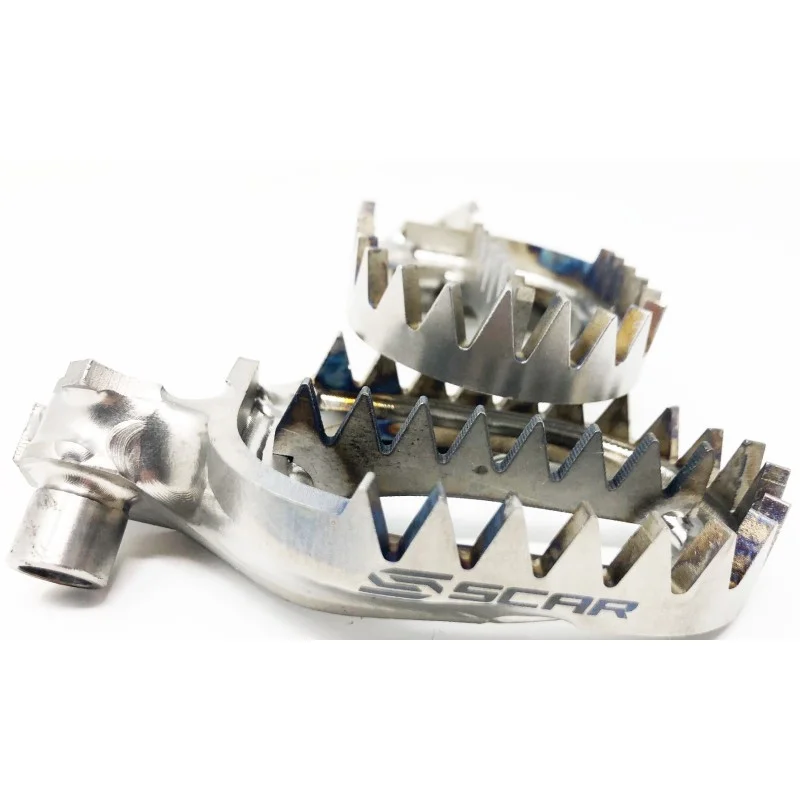 Titanium Repose-pieds Scar Yamaha