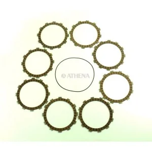 Clutch plates with gasket Athena-Kawasaki