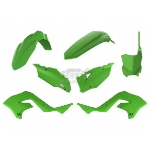 Plastic kit Polisport KX 03-08 Restyling green