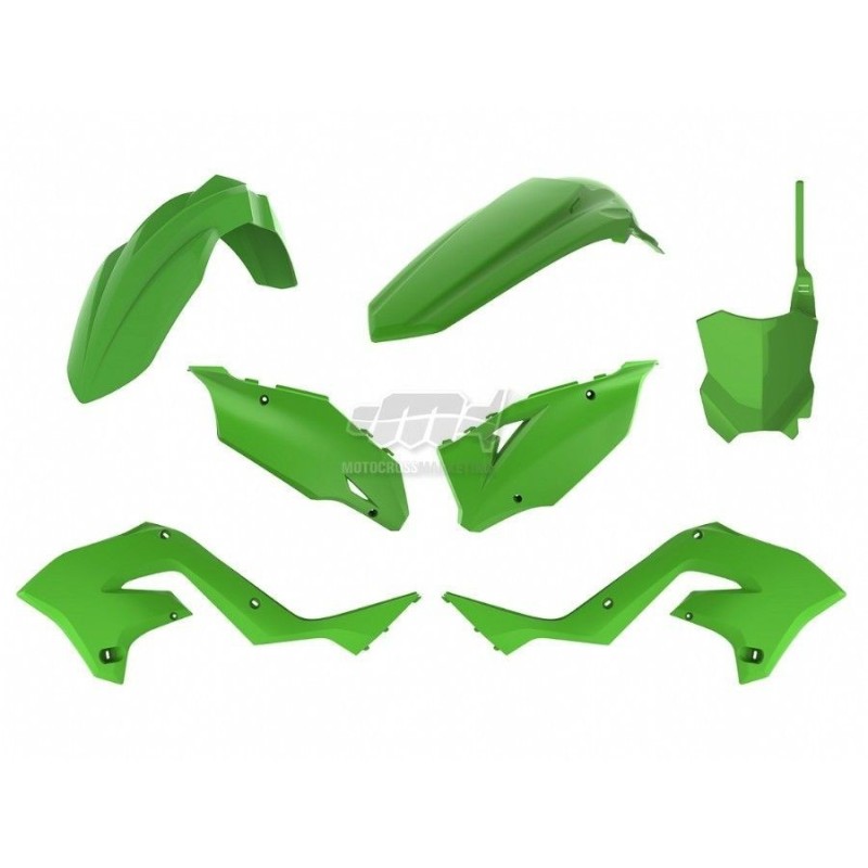 Kit Plastique Polisport KX 03-08 Restyling vert