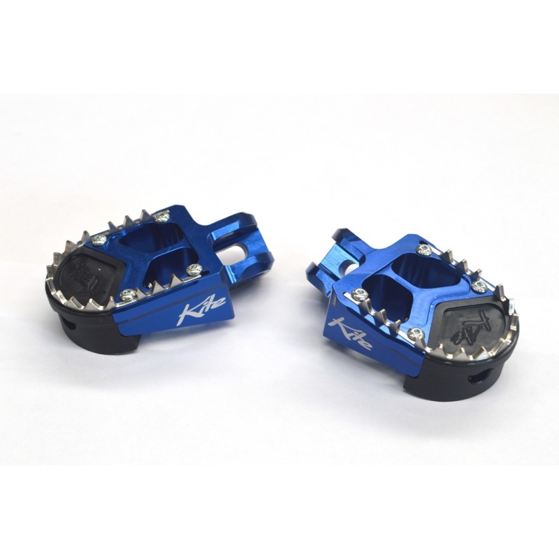 Footpegs Kite SM SuperMotard | Ktm 690 | Husqvarna 701 blu