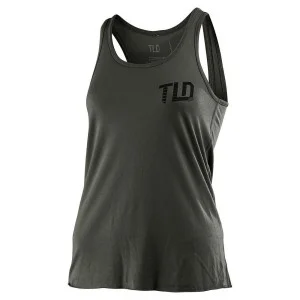 Tank TLD Woman Trackside Military vert