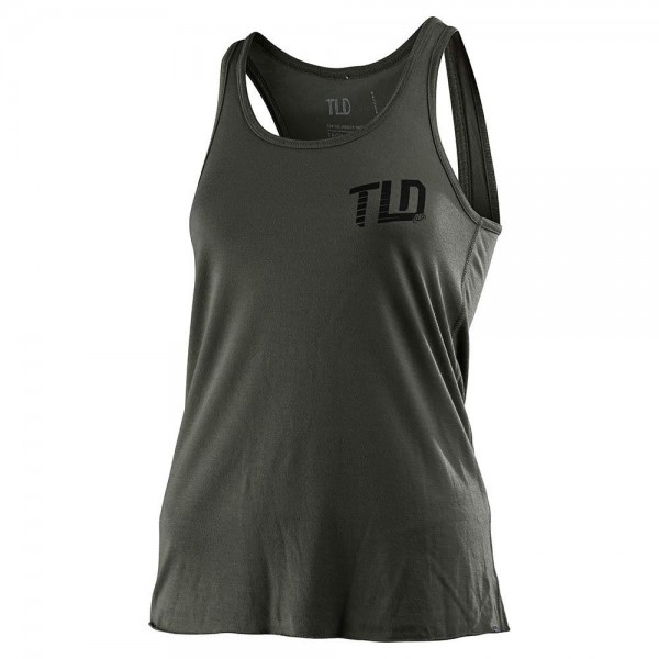 Tank TLD Woman Trackside Military Green 75281300 Troy lee Designs T-Shirt & Tank