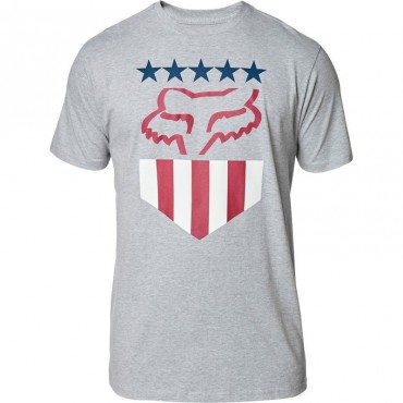 T-shirt Fox Freedom Shield Grigia 24921-416