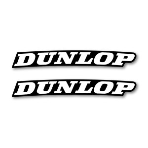Adesivo parafango anteriore -Dunlop- (2 pezzi)