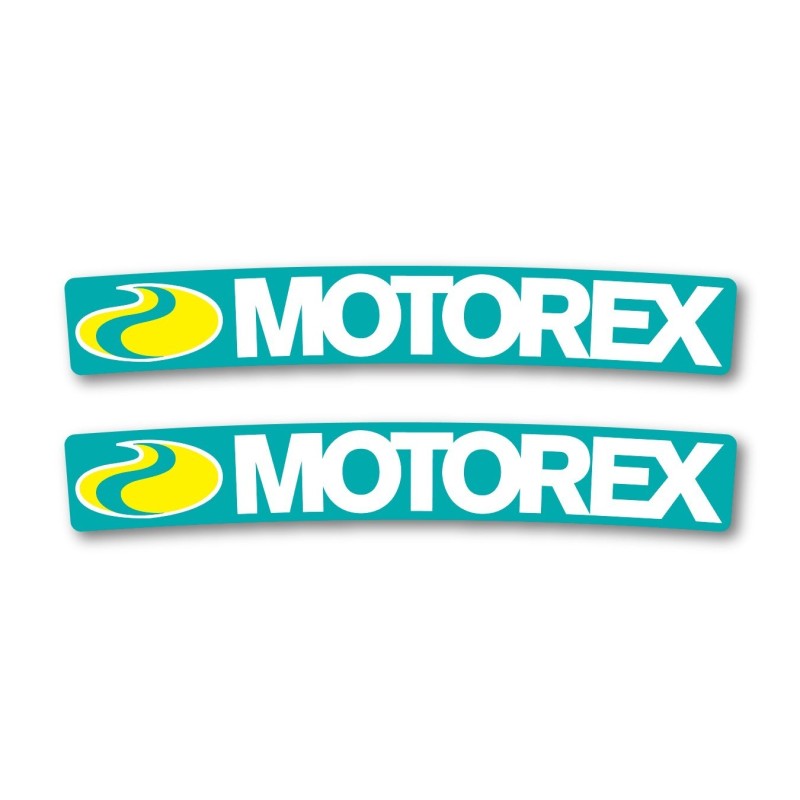 Front fender decal-Motorex- (2 pcs)