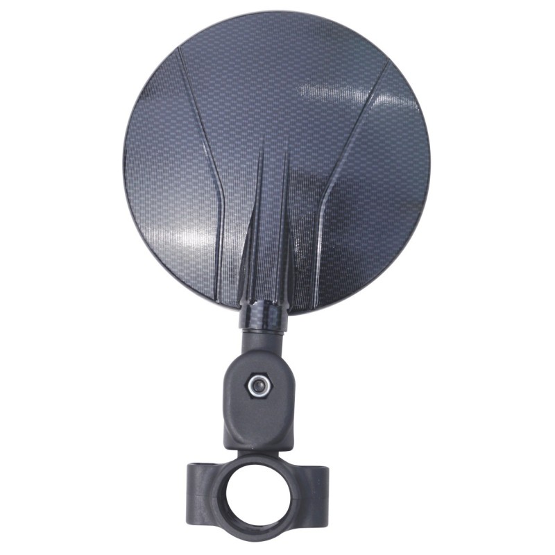 Reclinable arrièreview mirror FLEXI with clamp FAR Carbon Look