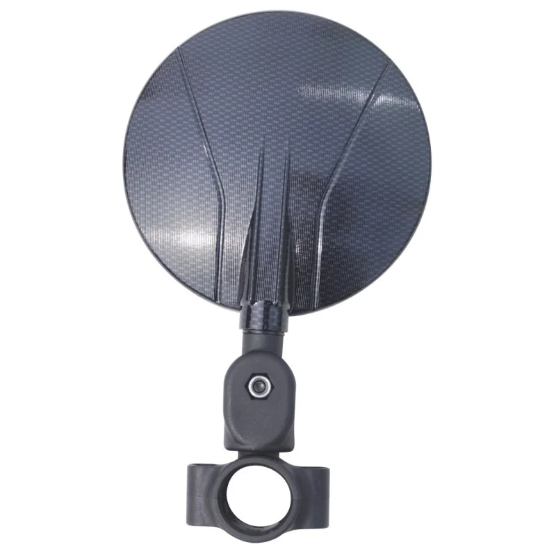 Reclinable Hintenview mirror FLEXI with clamp FAR Carbon Look