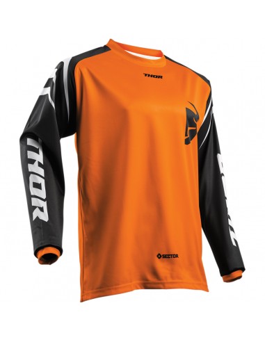 Jersey Thor Sector Youth Orange 2912156 Thor Kids Clothing Motocross Gear