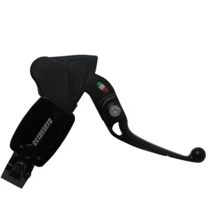 Pompa freno radiale Accossato diametro 10 con leva snodata per offroad-scooter-pitbike