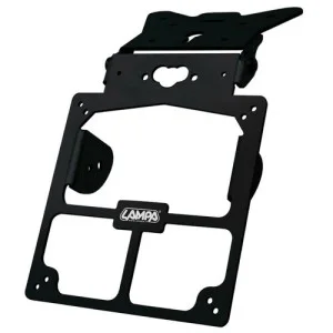 Aluminum noir license plate holder Extreme