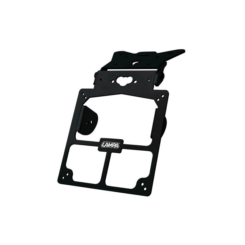 Aluminum schwarz license plate holder Extreme