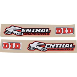 Swing Arm Decals Renthal DID