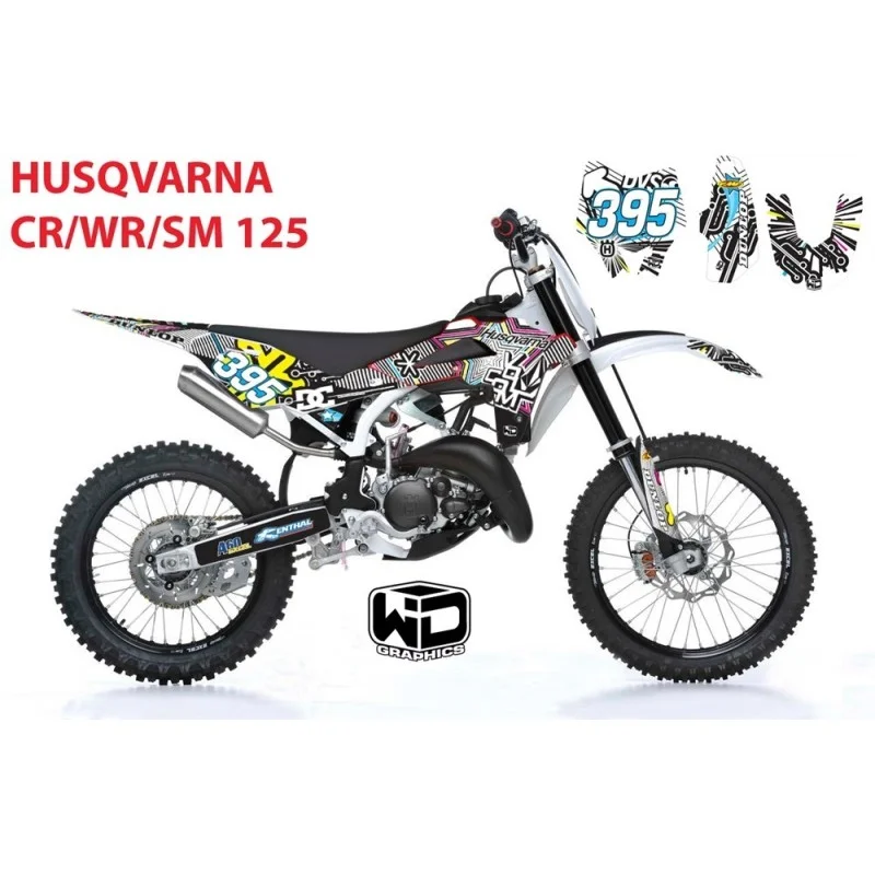 Graphics Kit Husqvarna Volcom Prime WDD26  HUSQVARNA